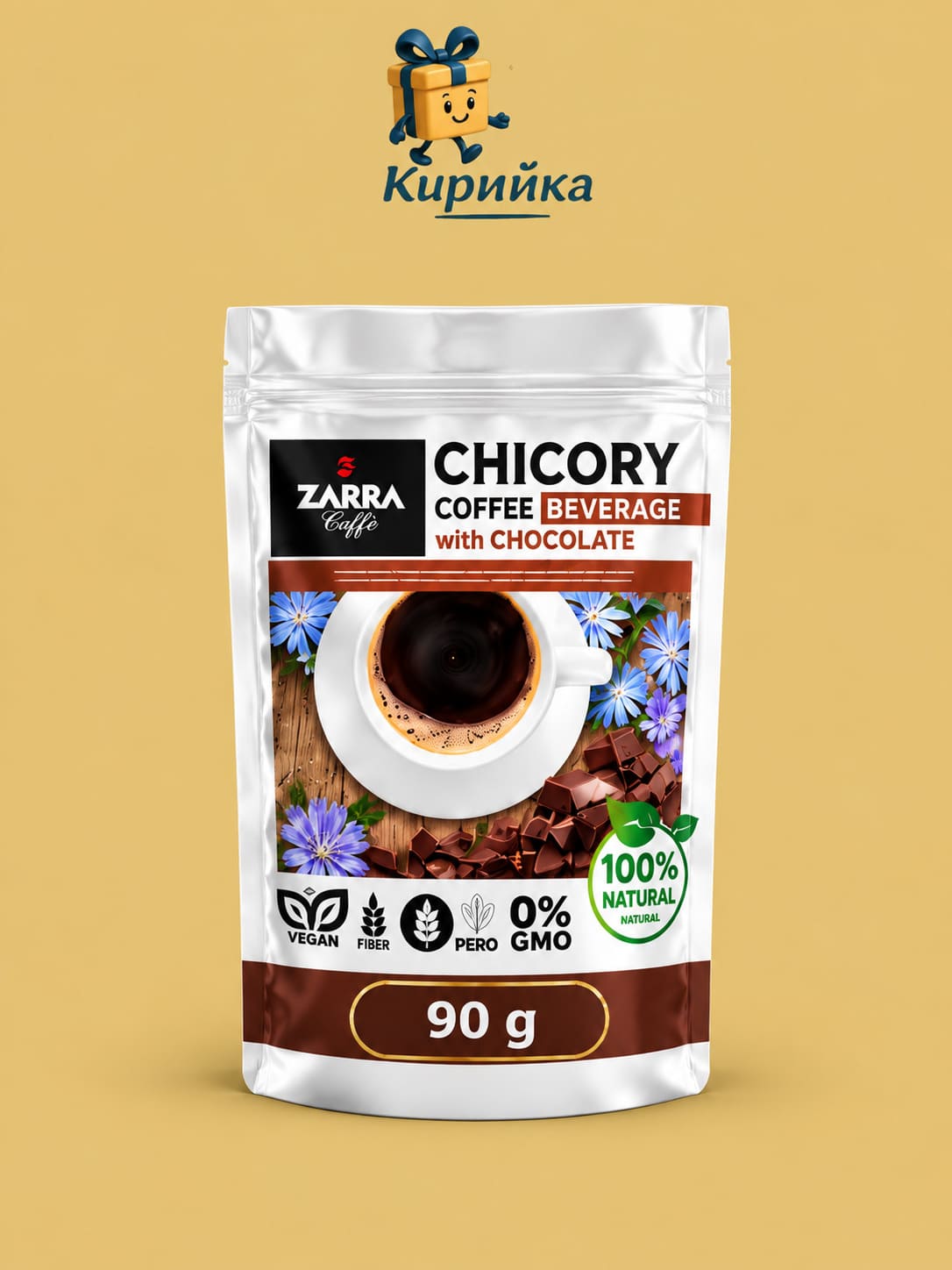 Zarra Caffè Chicory с шоколад 90 г 90g