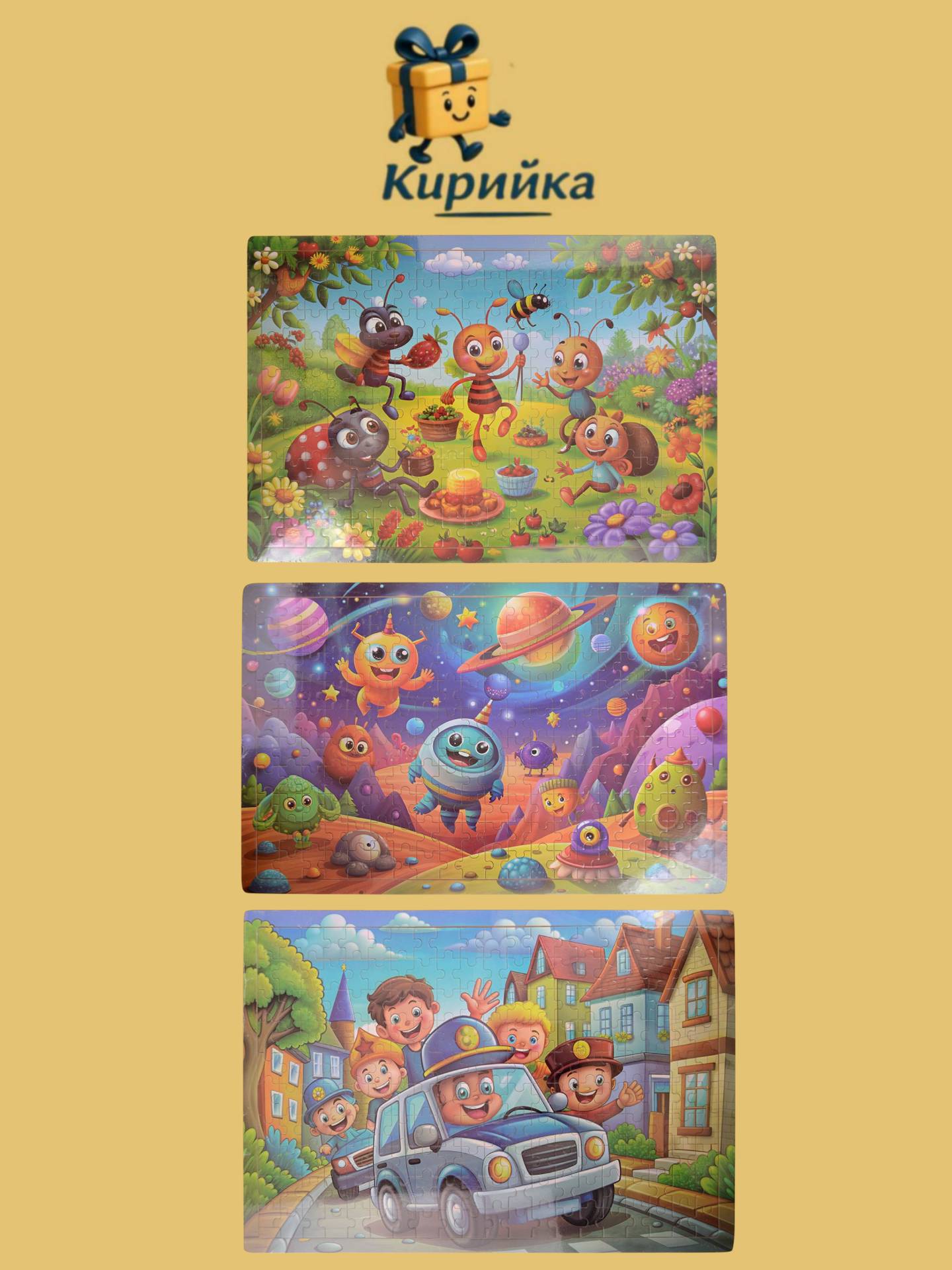 Дървен пъзел 200- 207601 1br