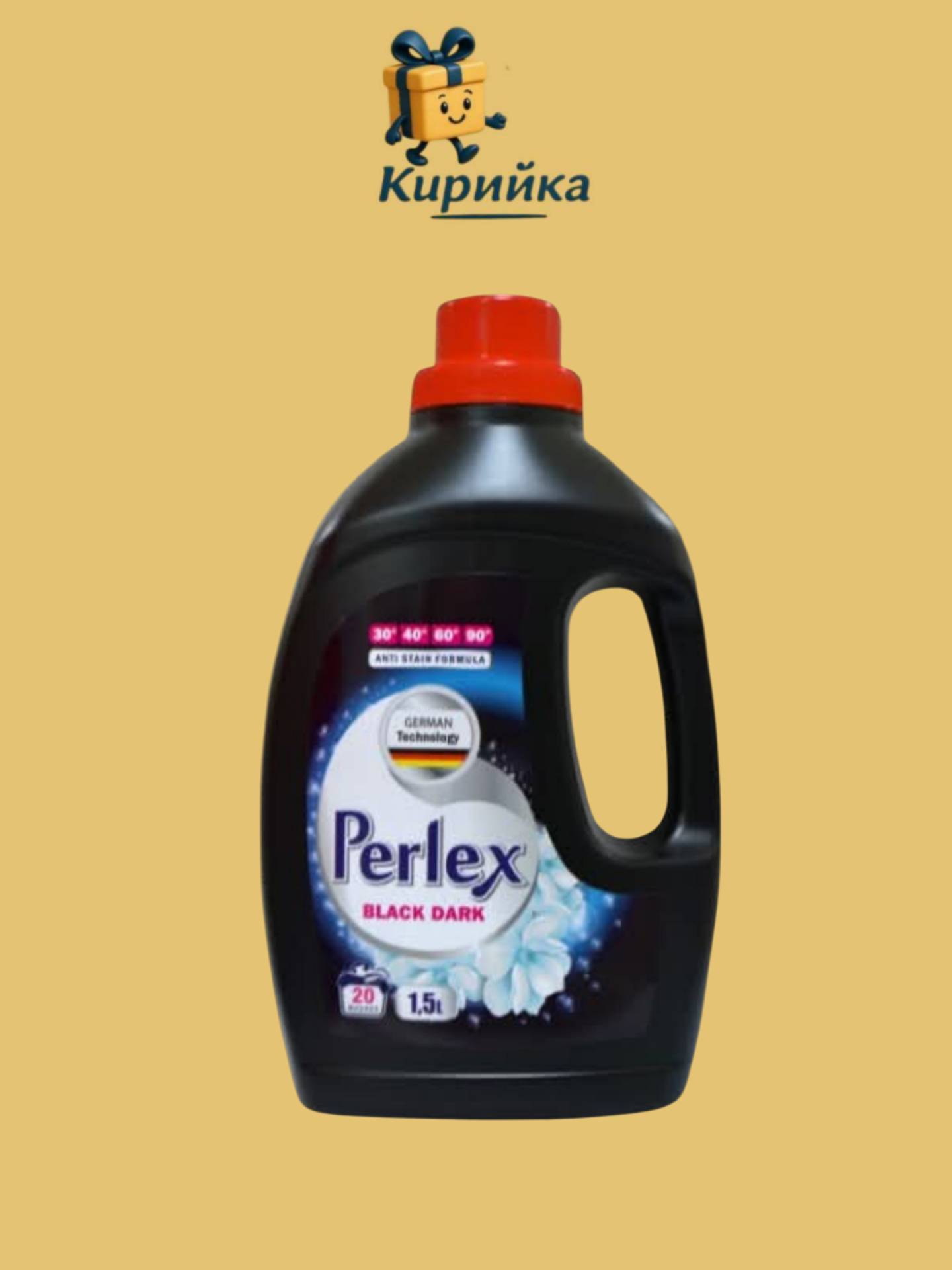 ПРЕПАРАТ ЗА ПРАНЕ ПЕРЛЕКС ЗА ЧЕРНО 1.5Л 20+10 ПРАНЕТА 1.5l