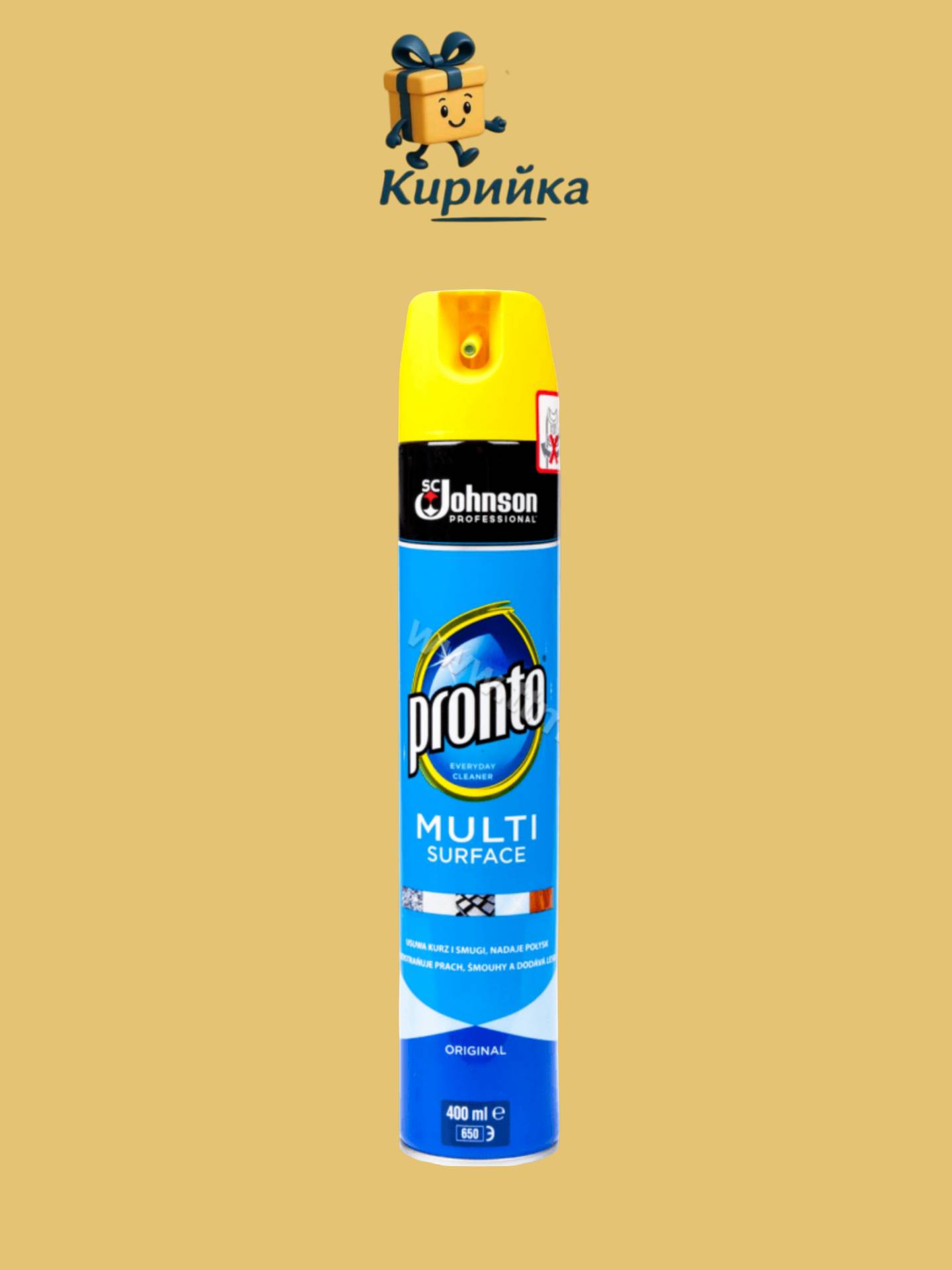 ПРЕПАРАТ ЗА ПОЧИСТВАНЕ ПРОНТО КЛАСИК СИН 400МЛ 400ml