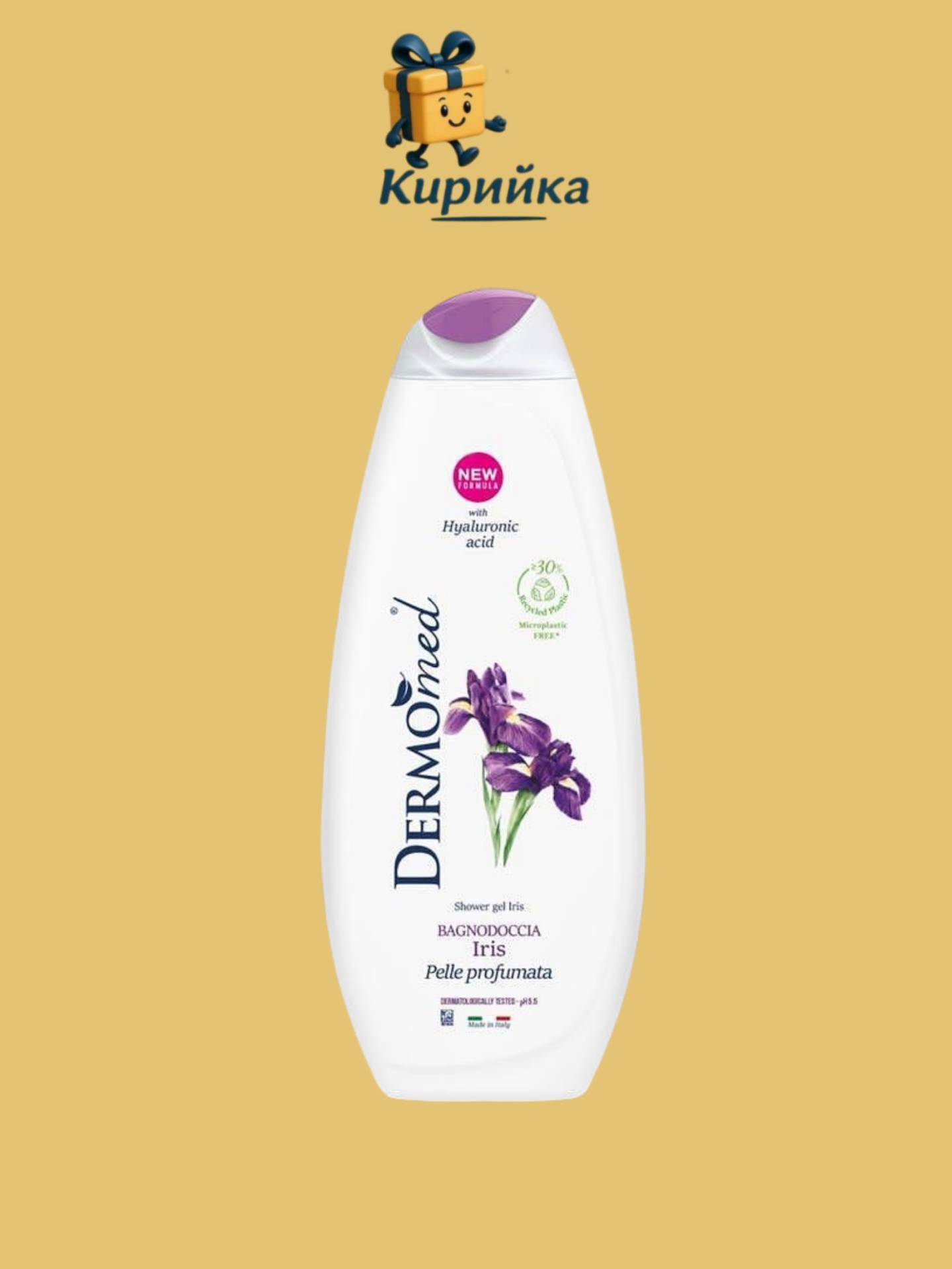 ДУШ ГЕЛ ДЕРМОМЕД ИРИС 650МЛ 650ml