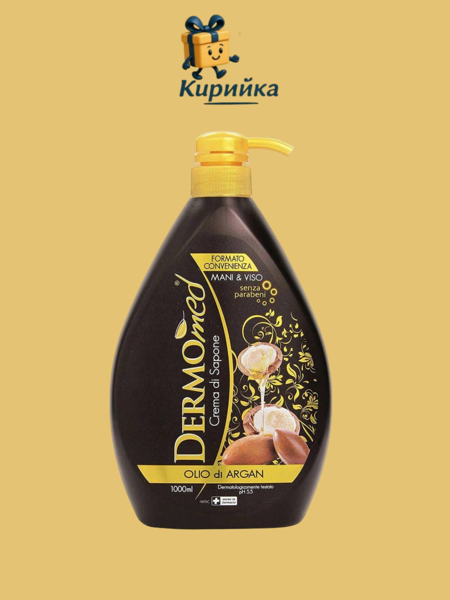 САПУН ТЕЧЕН ДЕРМОМЕД АРГАН 1Л 1l