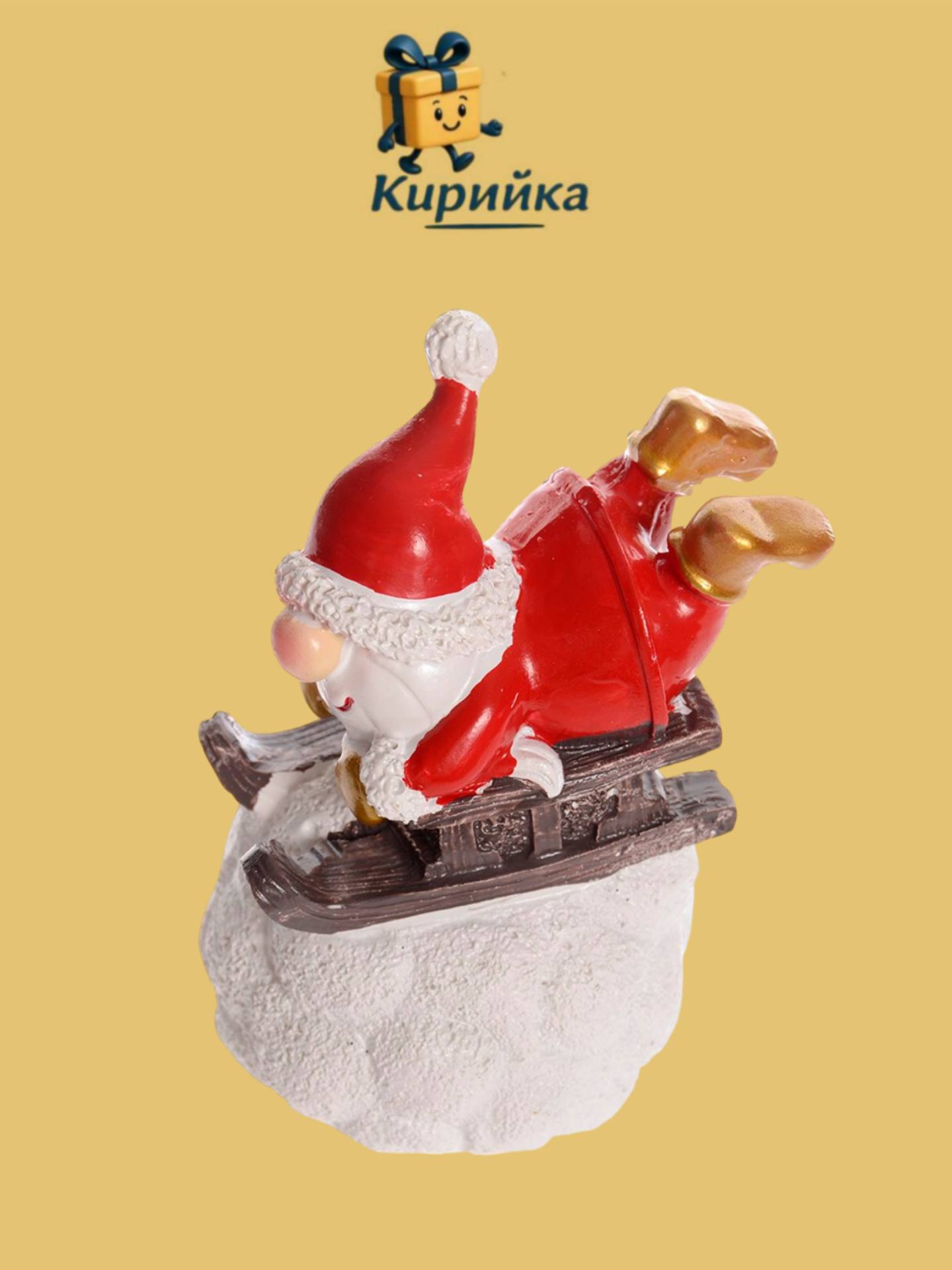 Декоративна фигурка - Дядо Коледа-205895 1br